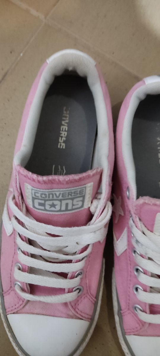 Zapatillas Converse rosas talla 37,5