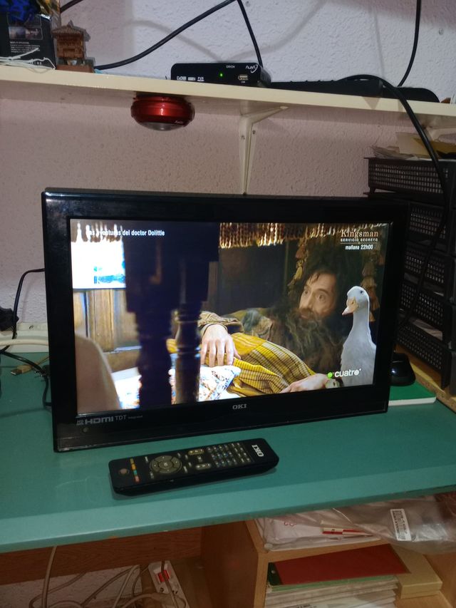 Monitor, televisior, marca OKI funciona perfecto