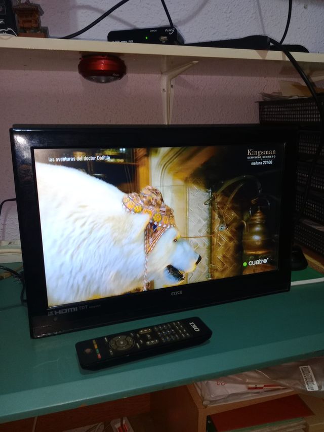 Monitor, televisior, marca OKI funciona perfecto