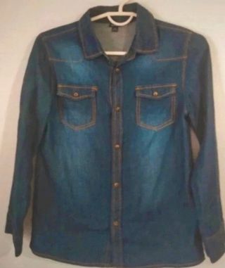 💙Camisa denim niñ@