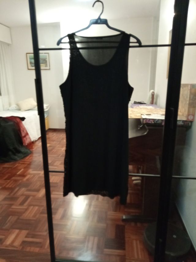 Vestido de lentejuelas murciélagos