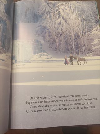 Libro infantil cuento Disney Frozen 1