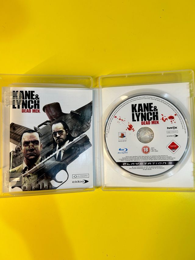 Kane & Lynch dead men PS3