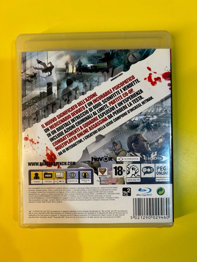 Kane & Lynch dead men PS3