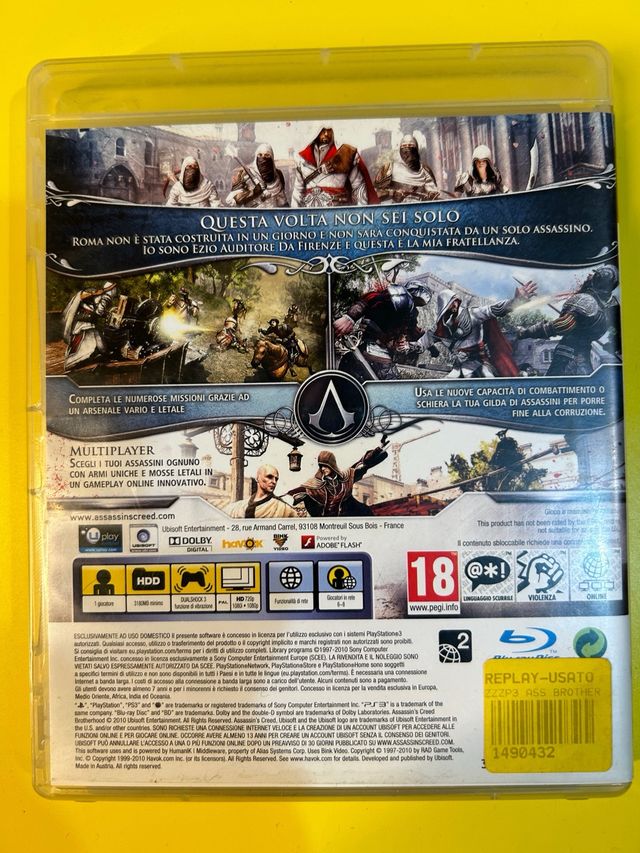 Assassin’s Creed Brotherhood PS3