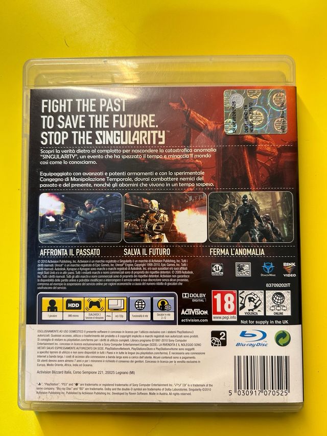 Singularity PS3