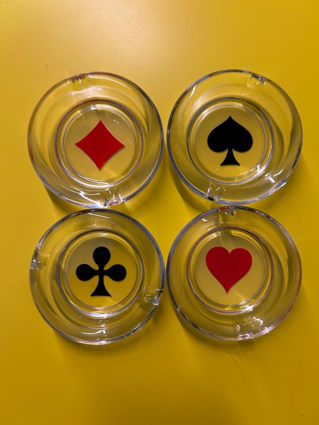 Set posacenere poker