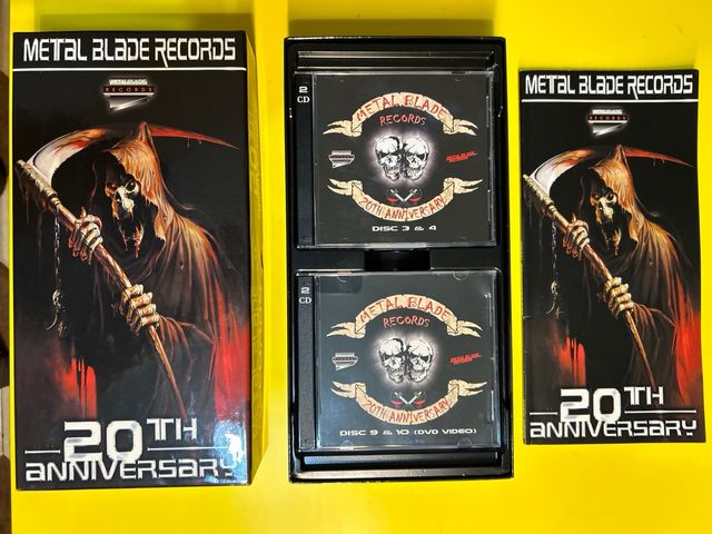 Cofanetto Metal blade records 20th anniversary