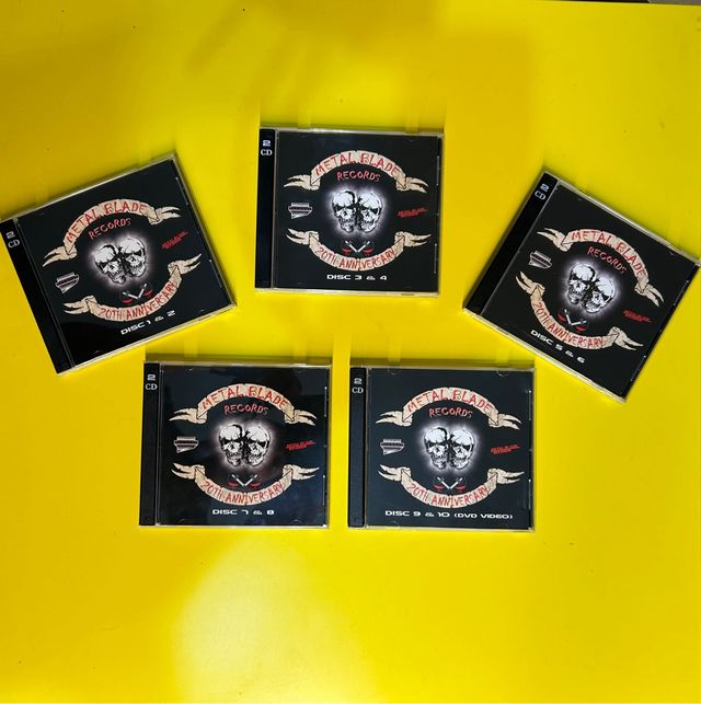 Cofanetto Metal blade records 20th anniversary
