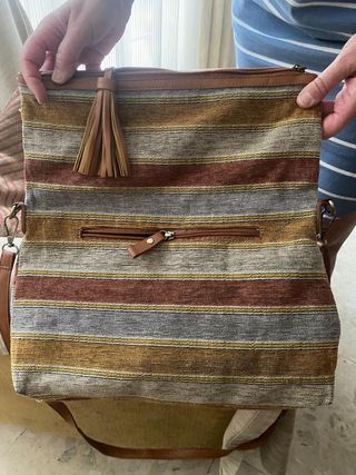 Bolso de pana o tela Misako