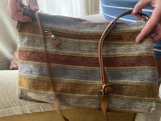 Bolso de pana o tela Misako