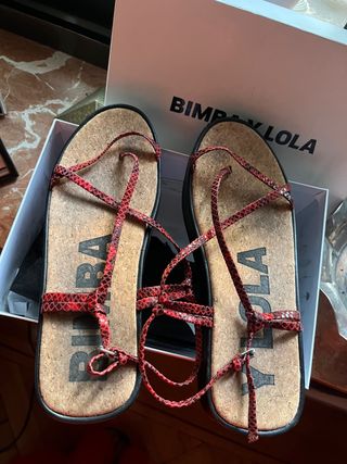 sandalia Bimba y Lola 40 usadas