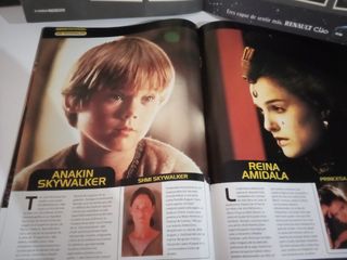 Star wars revistas, carpeta y cd