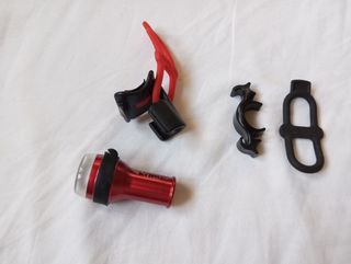 Luz trasera con soporte sillín