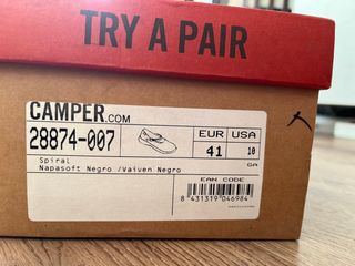 Zapatos rojo Camper