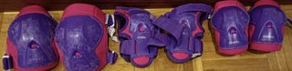 Set de rodilleras, coderas y muñequeras