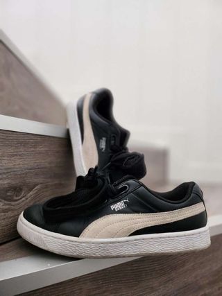Zapatillas de piel PUMA Basket Heart