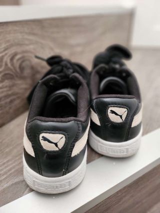 Zapatillas de piel PUMA Basket Heart