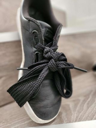 Zapatillas de piel PUMA Basket Heart