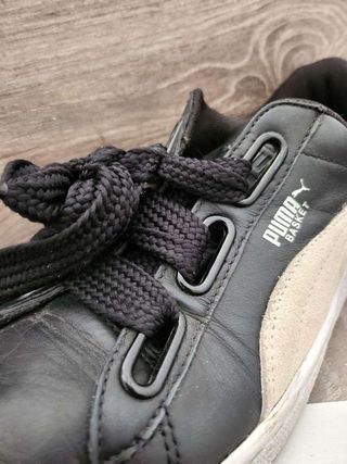 Zapatillas de piel PUMA Basket Heart