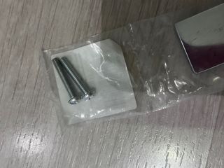 12 tiradores mueble cromo 22 cm