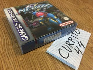Videojuego game boy advance metroid fusión nuevo
