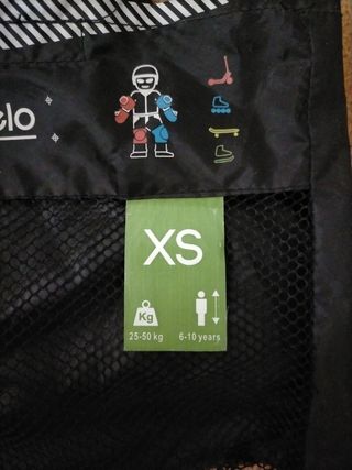 Set de protecciones Oxelo 6-10 años