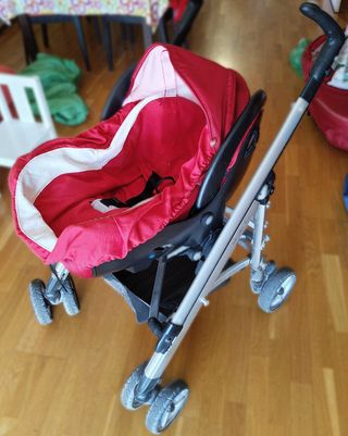 Carrito bebé 3x1: Capazo, Silla paseo y Portabebé