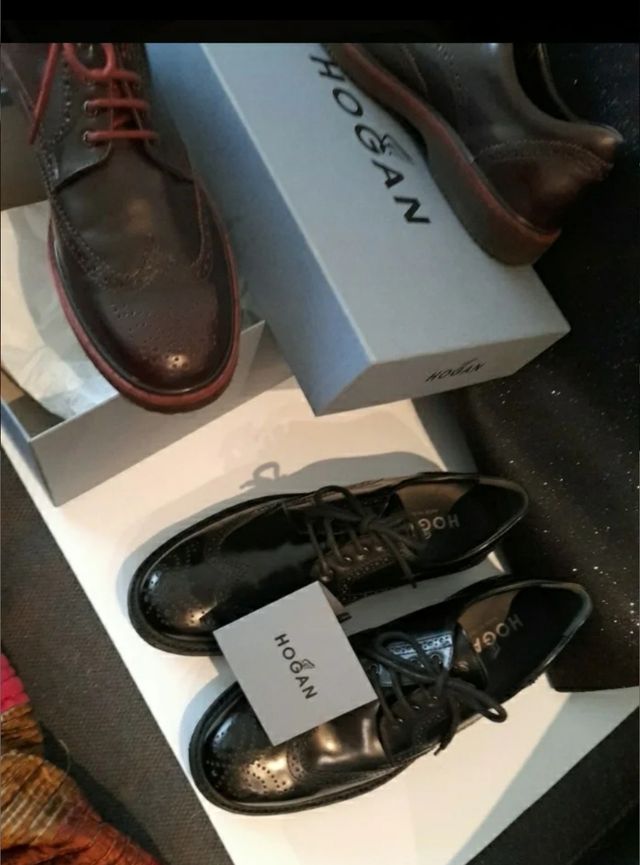 ZAPATOS HOGAN AUTÉNTICOS DE PIEL T42.5