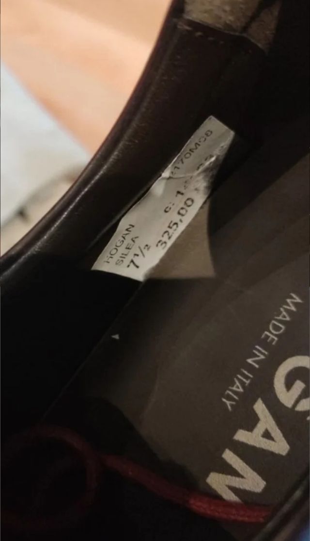 ZAPATOS HOGAN AUTÉNTICOS DE PIEL T42.5