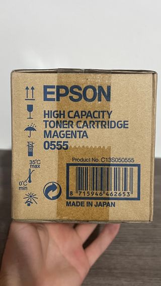 Epson Toner Cartridge Magenta Alta Capacità 0555