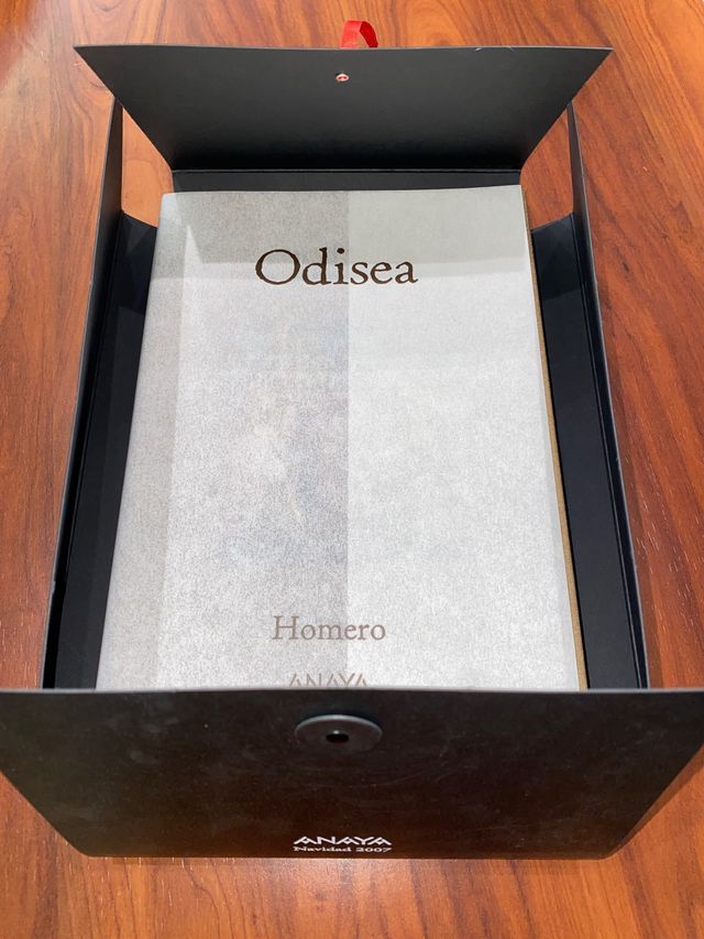 LIBRO ODISEA HOMERO EDITORIAL ANAYA NAVIDAD 2007