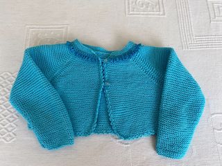 Vestido y chaqueta a juego talla 2, hecho a mano