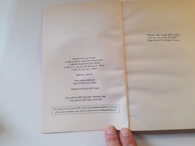 Madre Teresa Alla scuola della carità