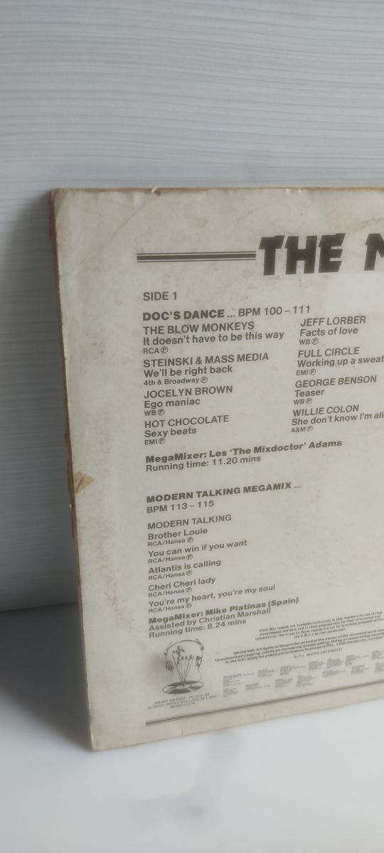 Vinilo march 87 mixes 2