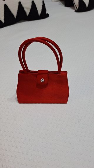 Bolso de fiesta rojo