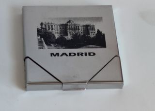 Pitillera Madrid Metálica souvenirs