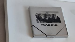 Pitillera Madrid Metálica souvenirs
