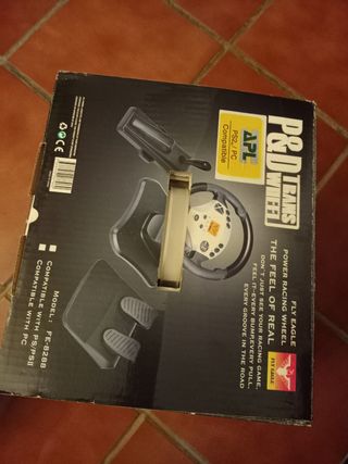 Volante para Pc y Play 2