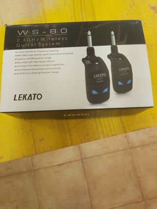 Inhalambrico WS 80para guitarra Lekato