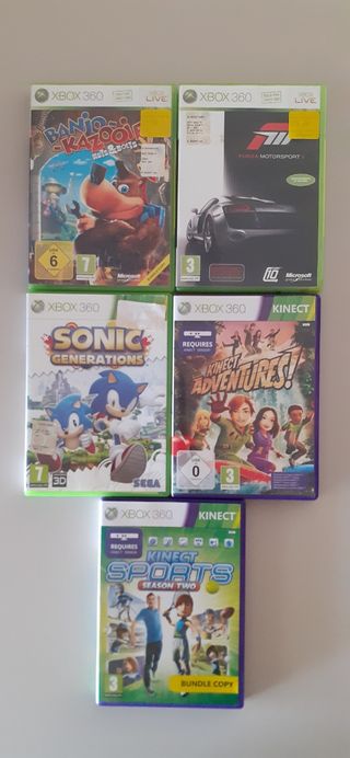 XBOX 360 con Kinect e giochi