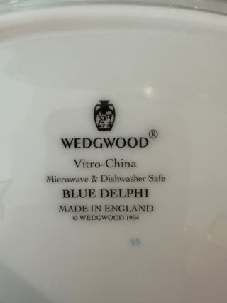 vajilla wedgwood
