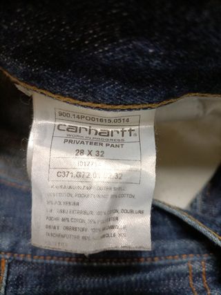 Pantalón vaquero carhartt