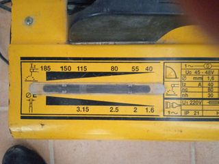 Soldadora Pioner amarilla