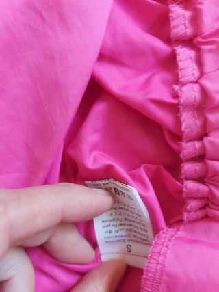 Pantalón cargo fucsia