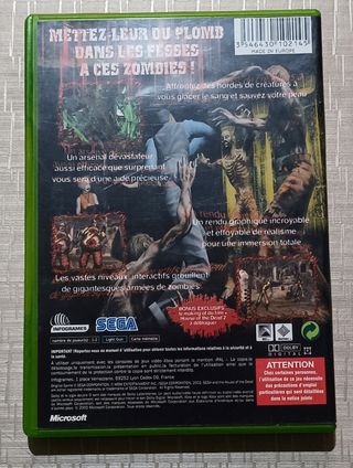 The House of the Dead III XBOX Clásica PAL 