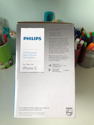 Dock Station Philips para Iphone