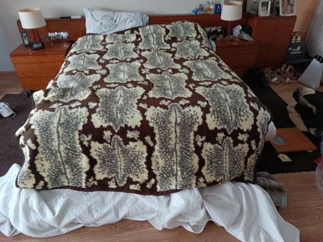 Manta para cama matrimonial