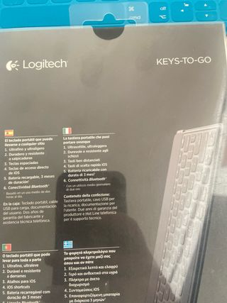 teclado inalambrico ipad logitech