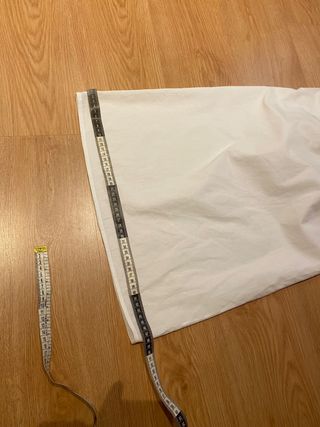 Camisa para jubón niña. Chambra